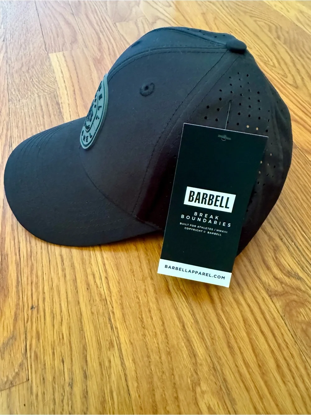 Barbell Apparel Black Trucker Hat